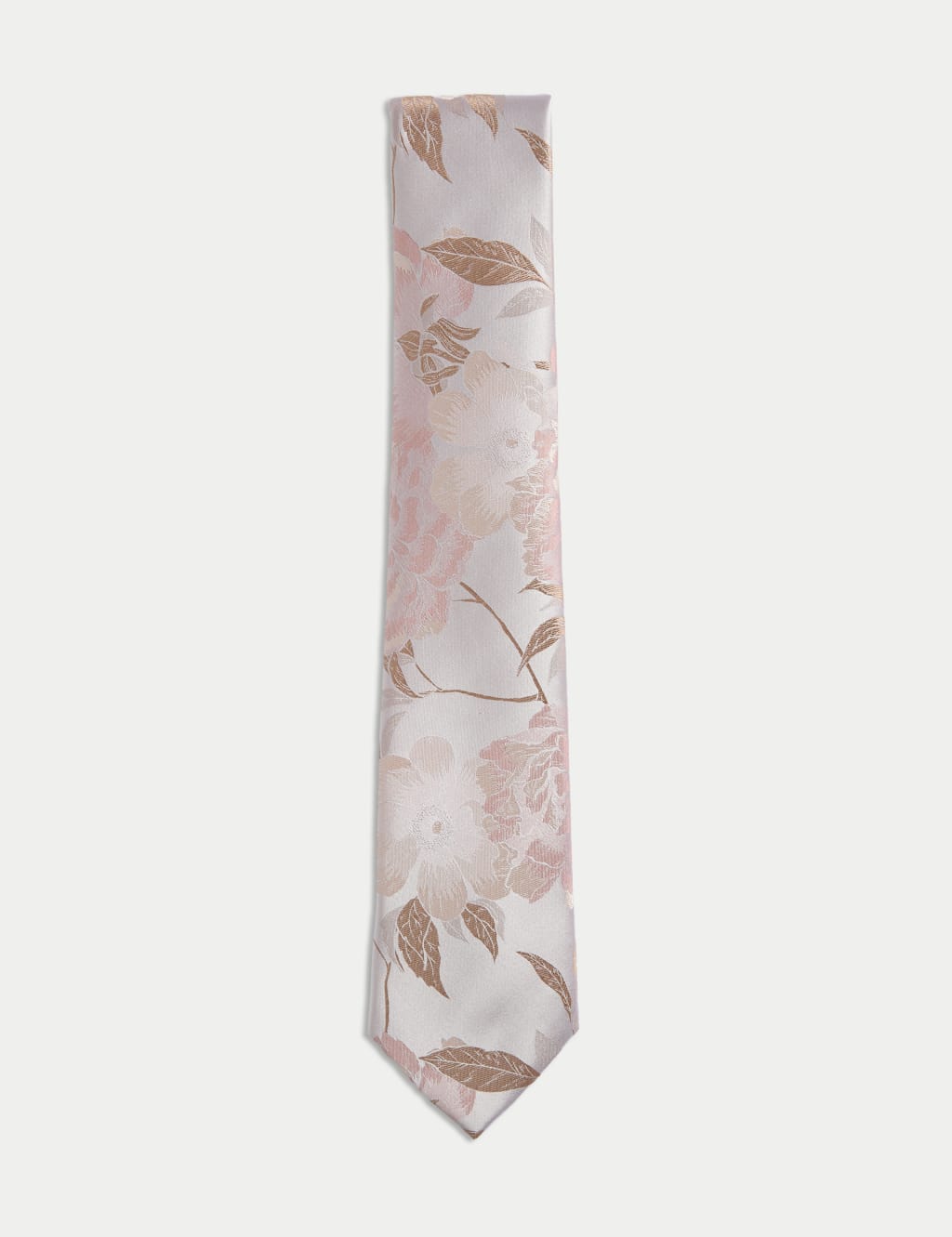 Floral Pure Silk Tie
