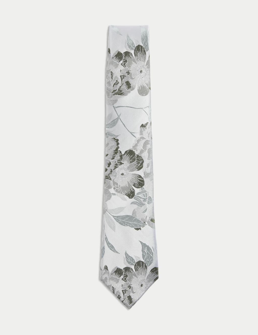 Floral Pure Silk Tie