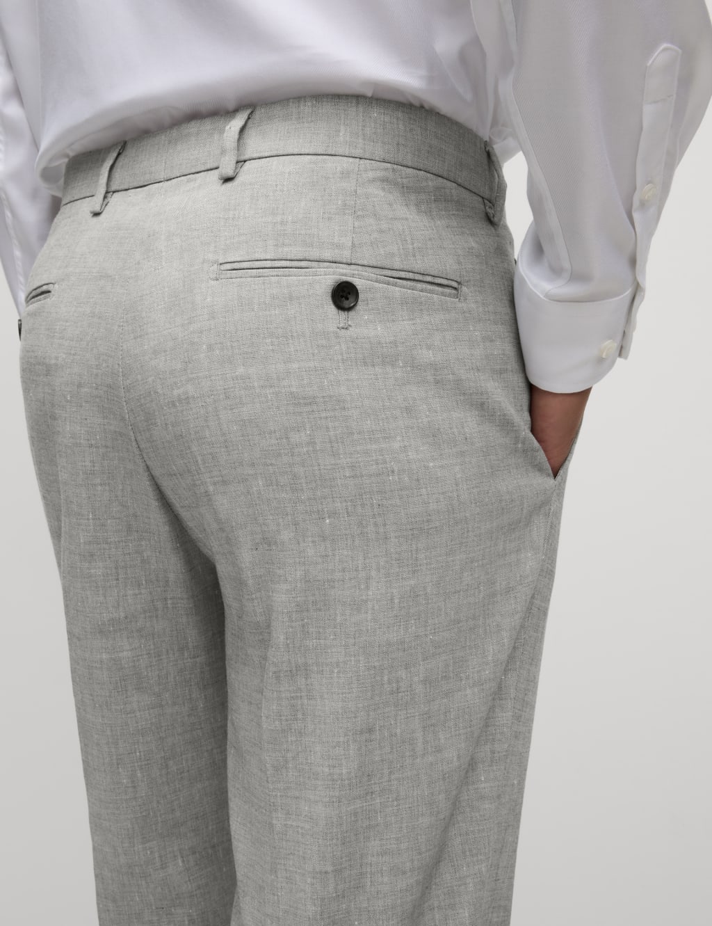 Tailored Fit Italian Linen Miracle™ Suit 2 of 6