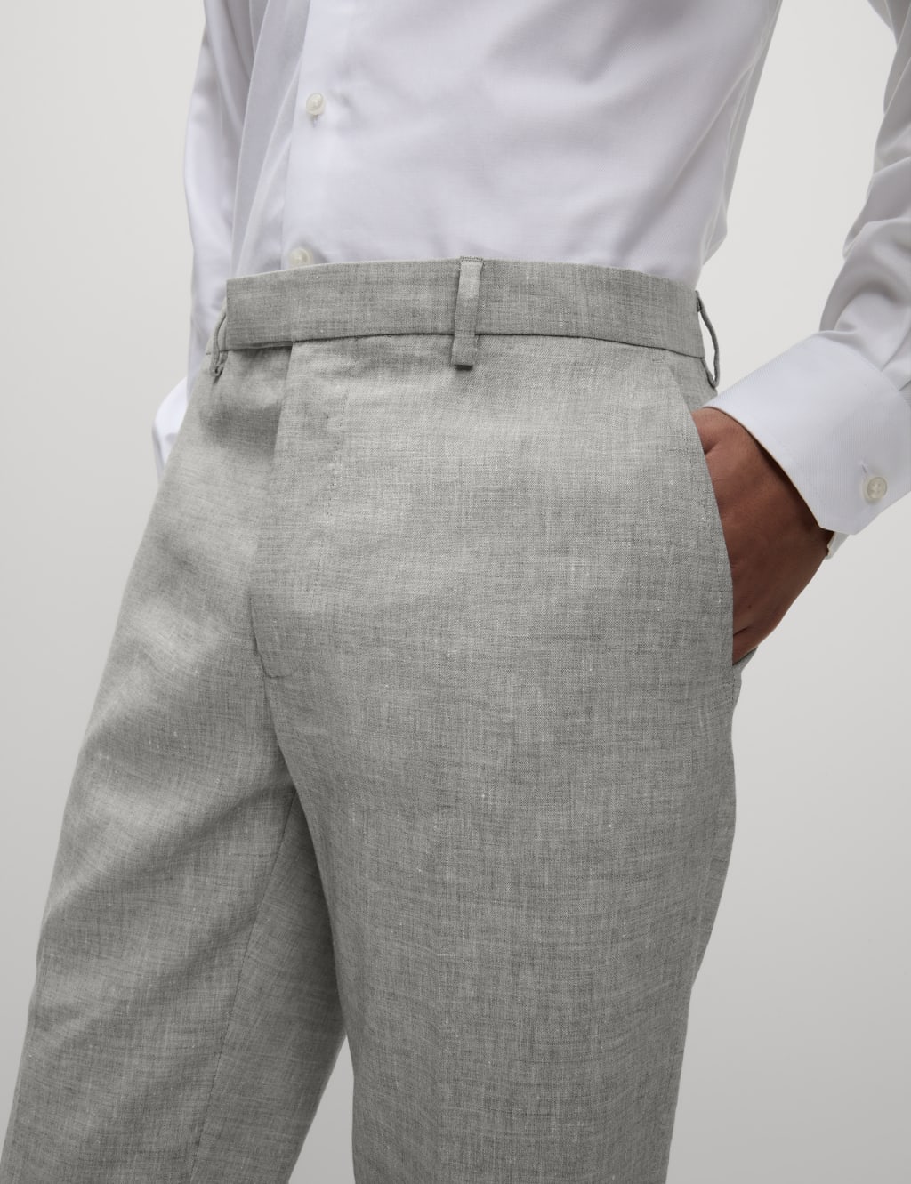 Tailored Fit Italian Linen Miracle™ Suit 5 of 6