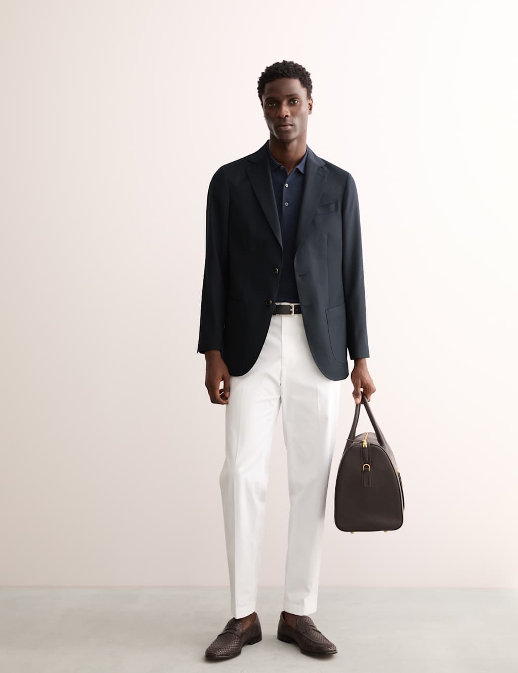 Tailored Fit Italian Pure Wool Blazer