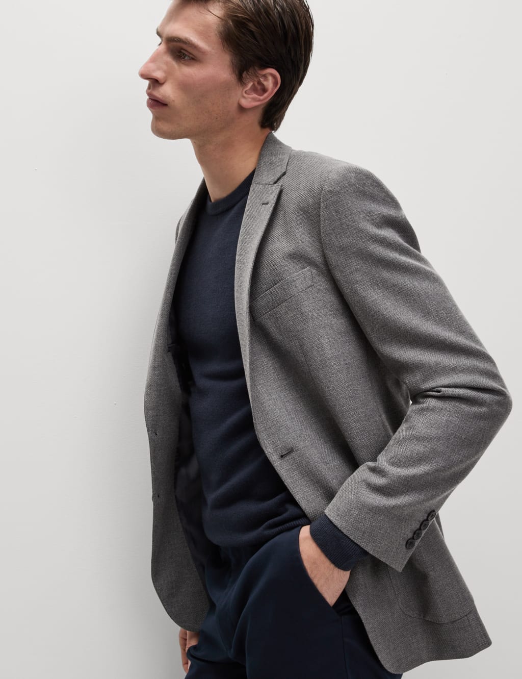 Textured Blazer