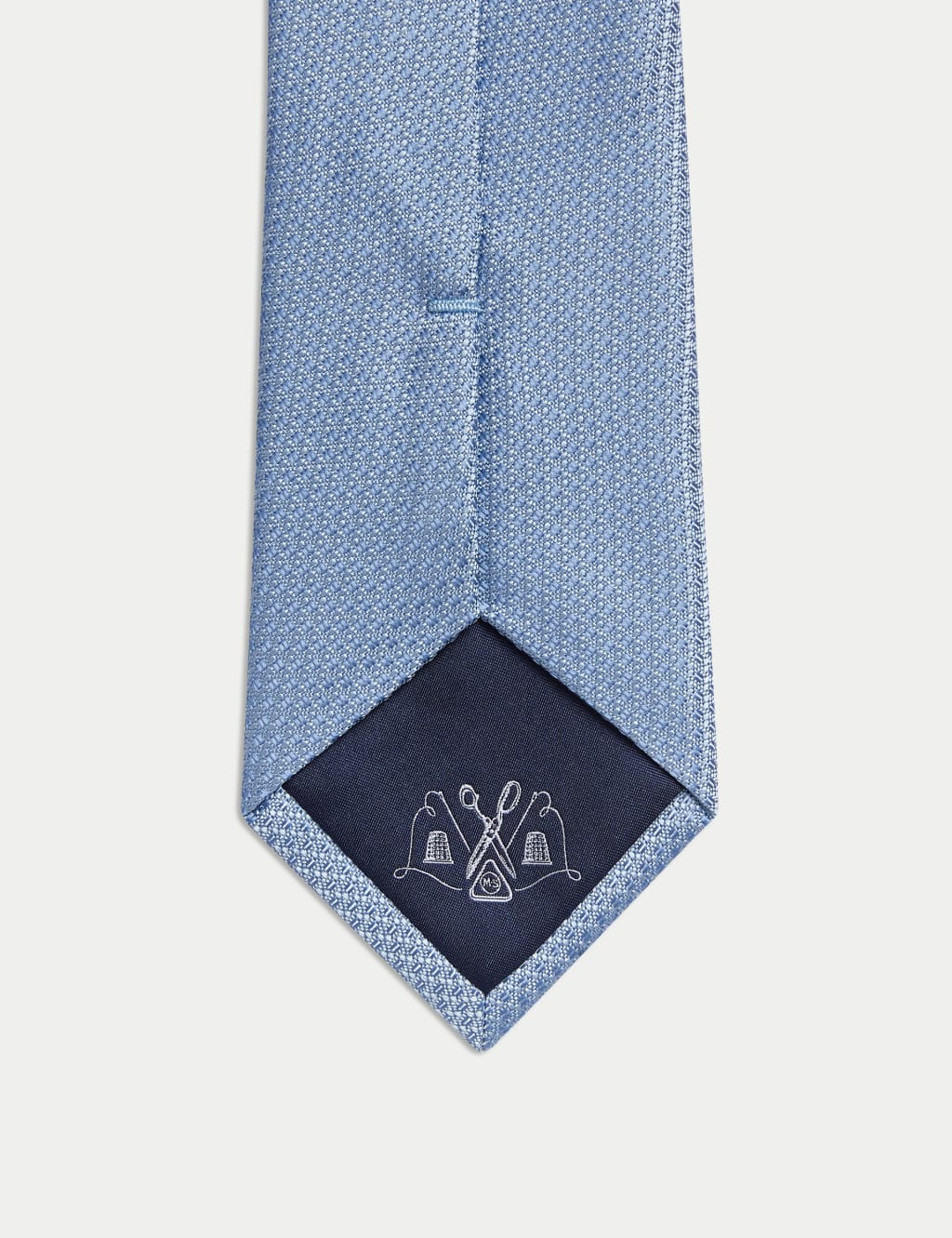 Textured Pure Silk Tie