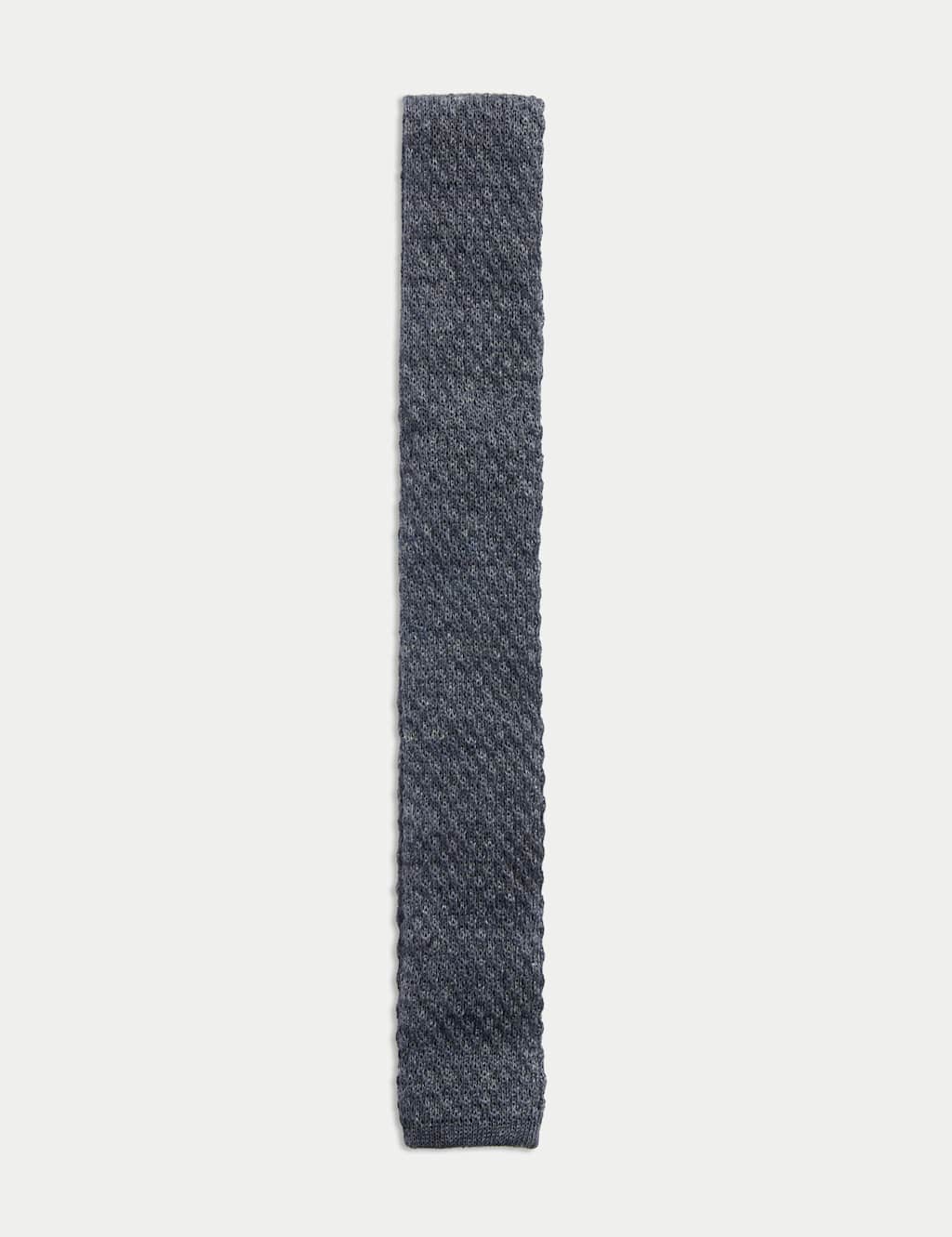 Linen Rich Knitted Tie