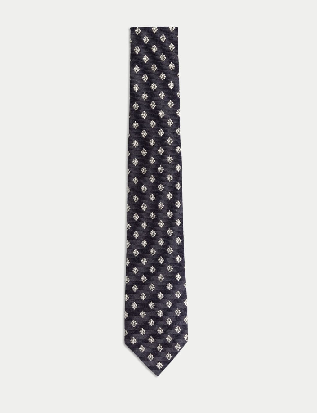 Slim Foulard Silk Rich Tie