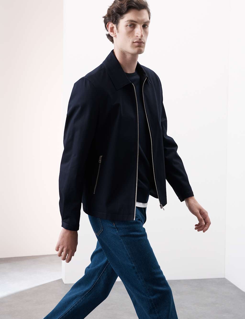 Pure Cotton Harrington Jacket