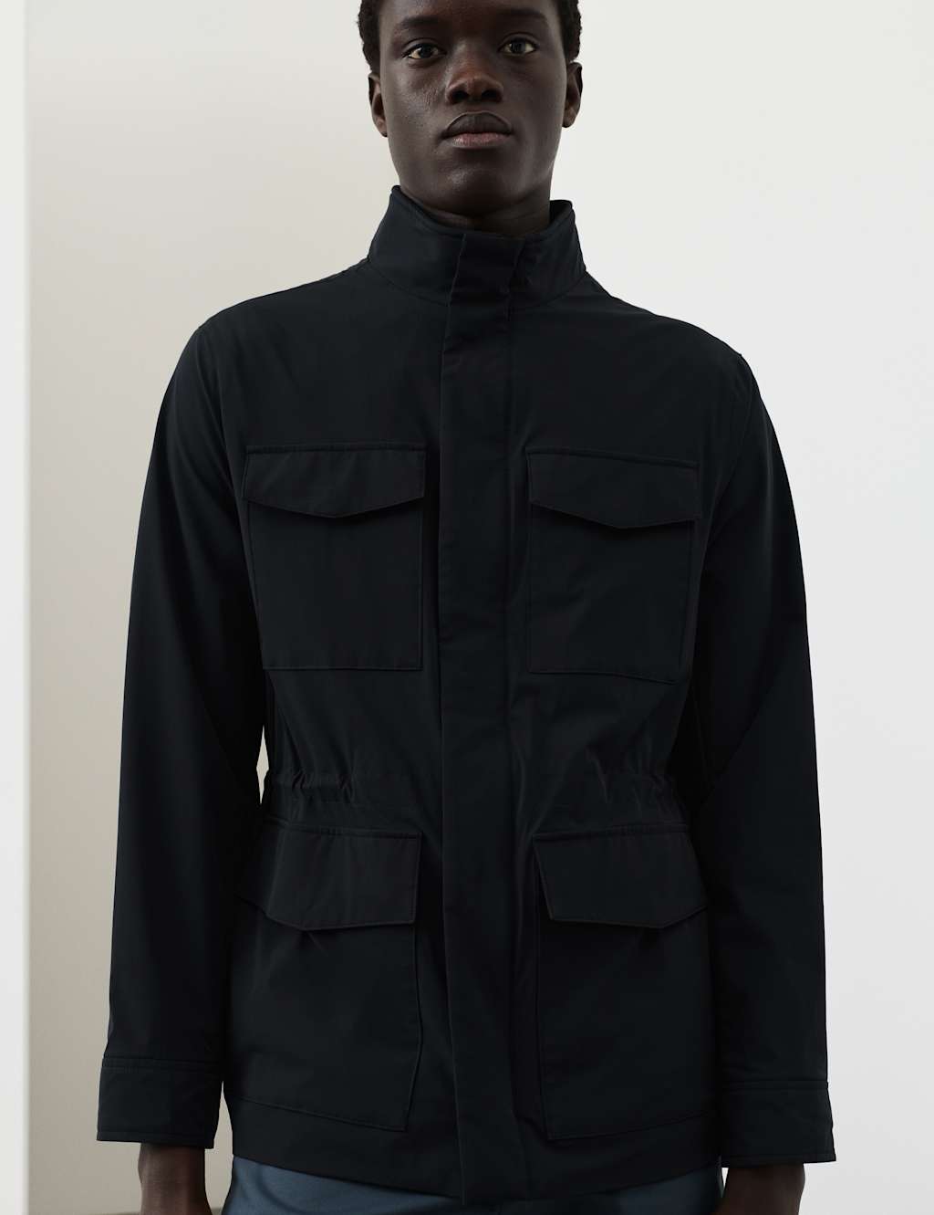 Autograph Men's Performance Utility Jacket with Stormwear - XL - Black