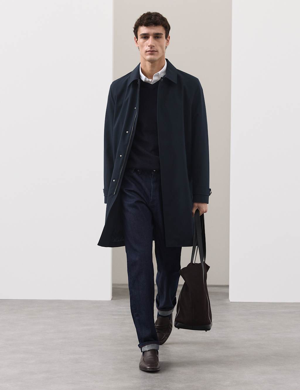 Autograph Men's Performance Tech Mac with Wool - XL - Dark Navy