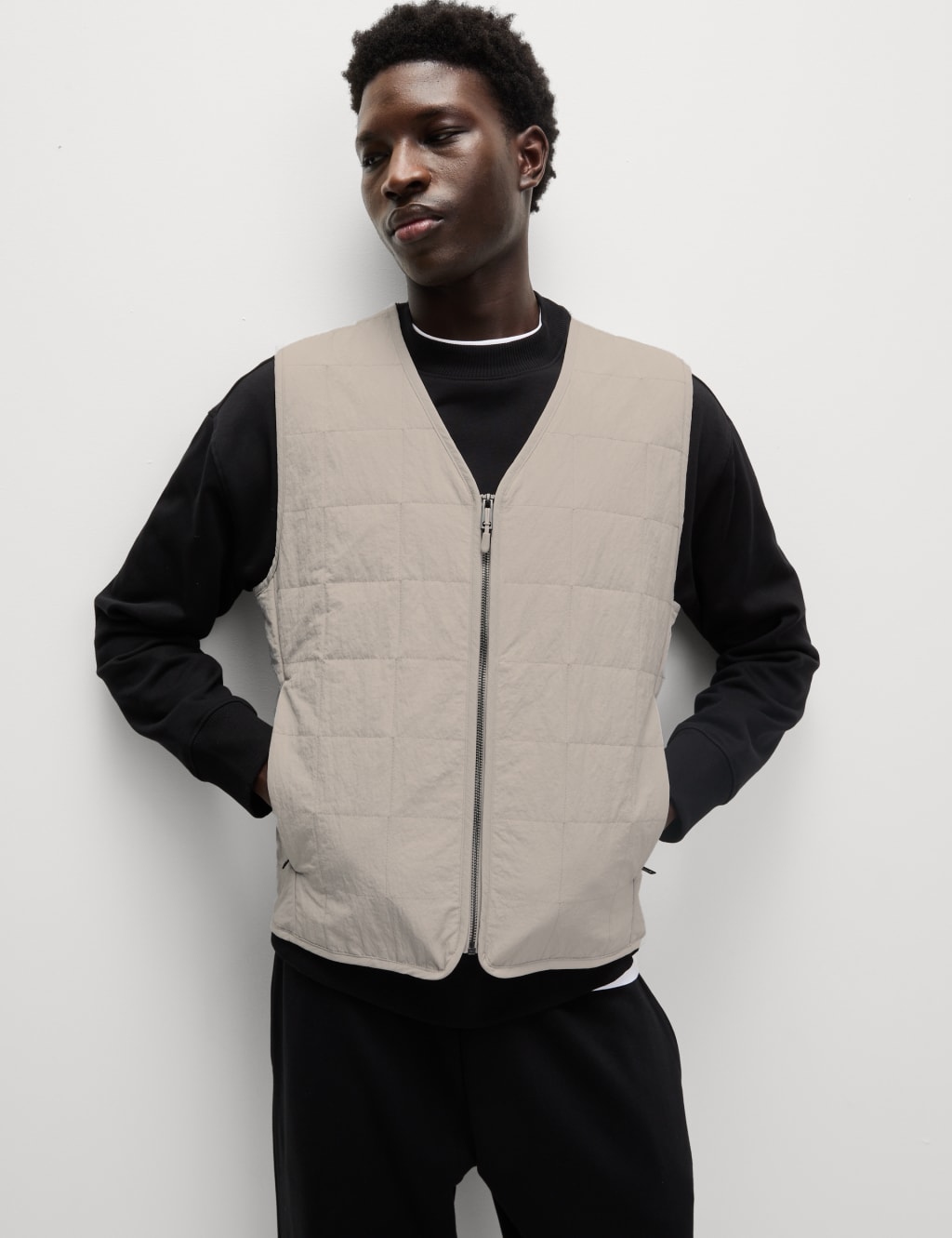 Padded Quilted Gilet
