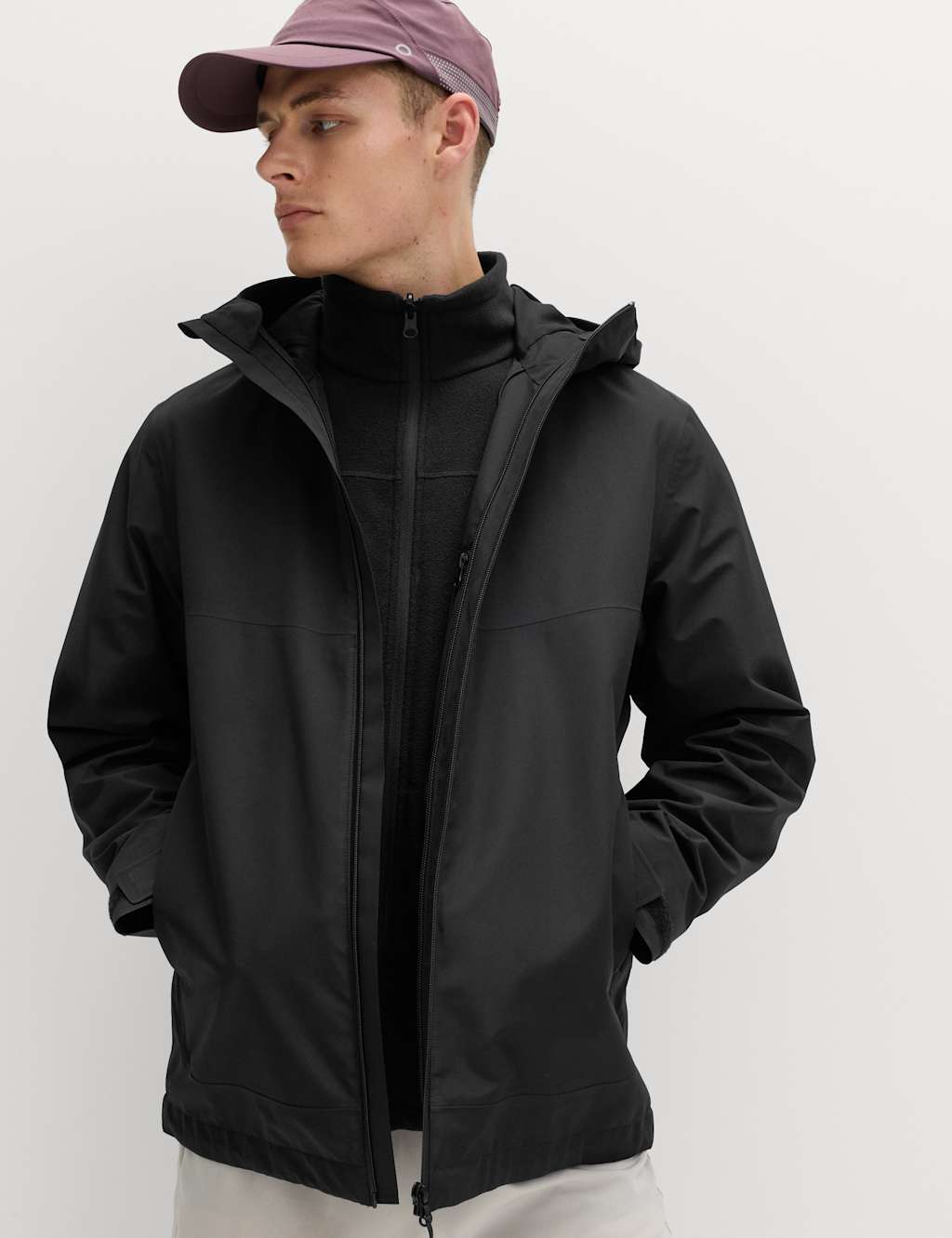 Goodmove 3 in 1 Waterproof Jacket Black