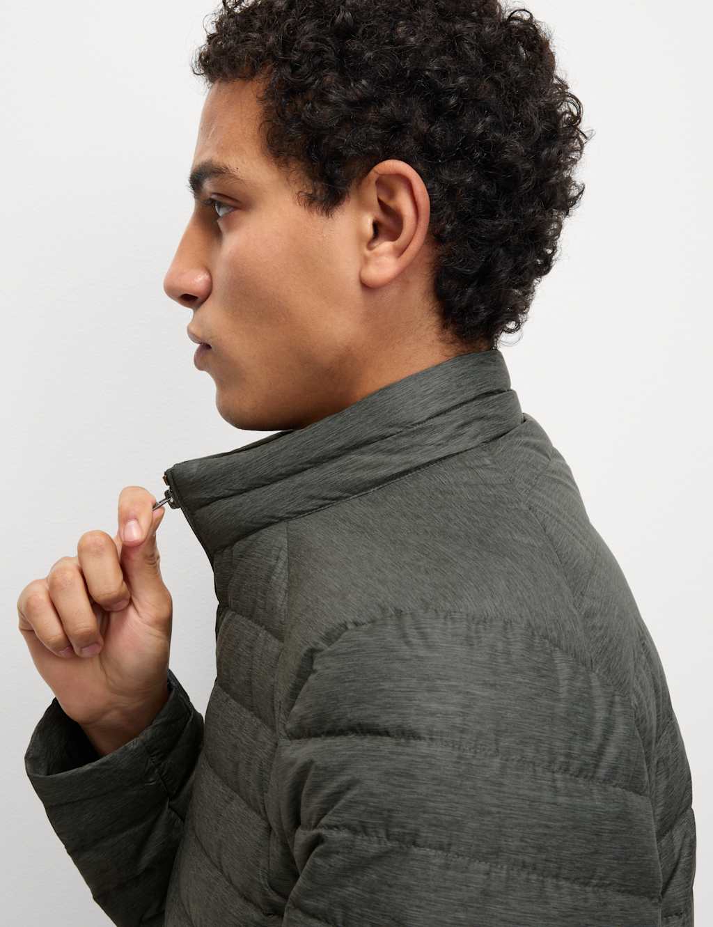 Lightweight Feather & Down Puffer Jacket with Stormwear™