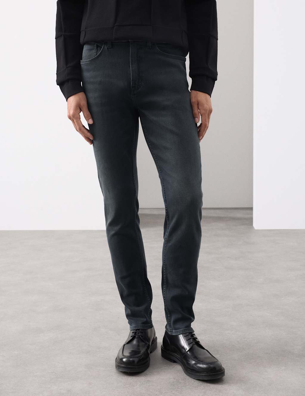 Autograph Slim Fit Italian Jeans Grey