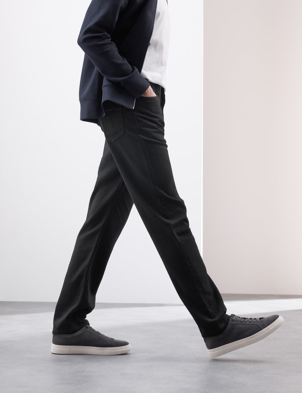 Straight Leg Soft Touch Jeans