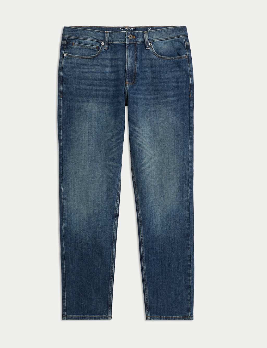 Autograph Men's Slim Fit 360 Flex Stretch Jeans - 36/31in - Mid Blue