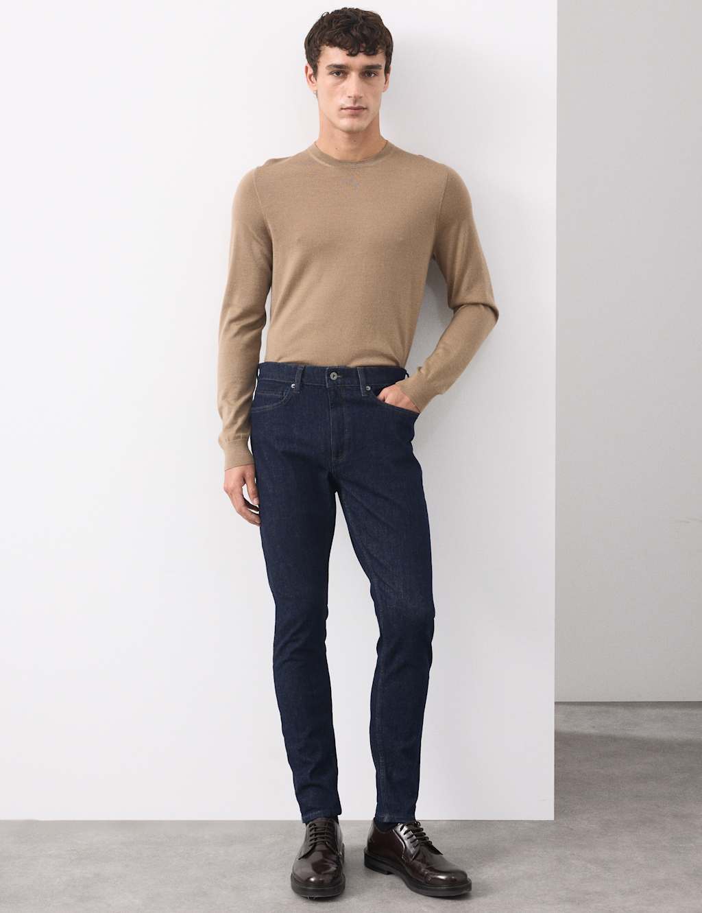 Autograph Skinny Fit 360 Flex Stretch Jeans Dark Indigo