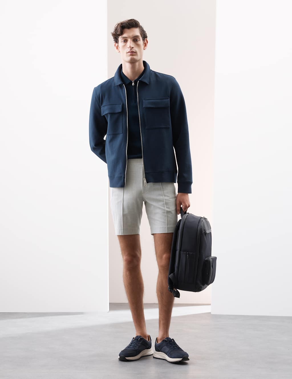 Seersucker Chino Shorts