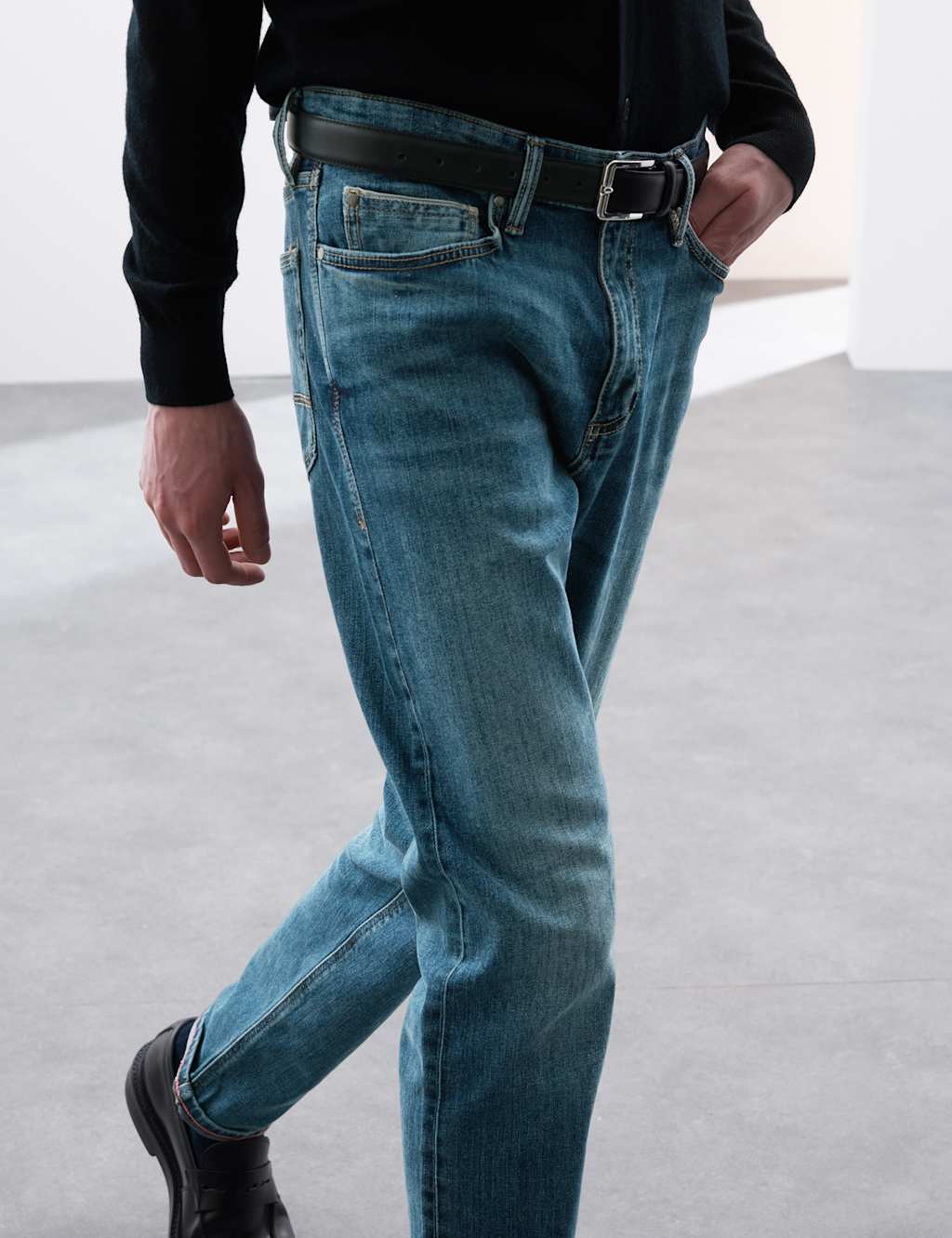 Slim Fit Japanese Selvedge Stretch Jeans