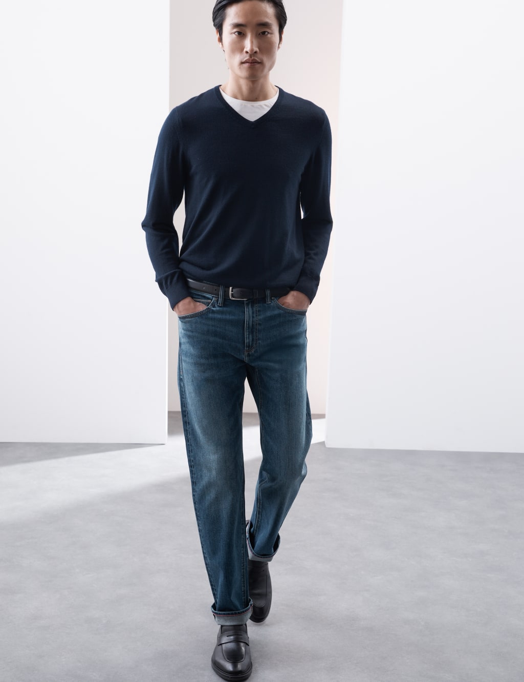 Straight Fit Japanese Selvedge Jeans