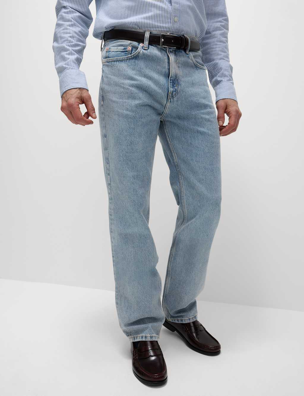 Authentic Relaxed Straight Fit Jeans
