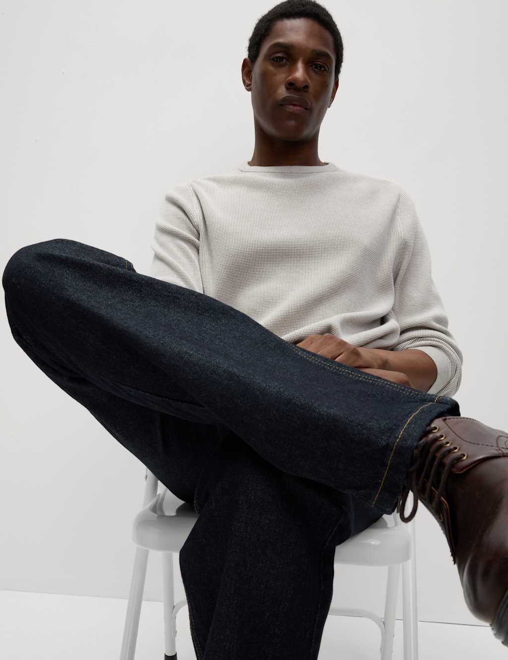 Authentic Relaxed Straight Fit Jeans