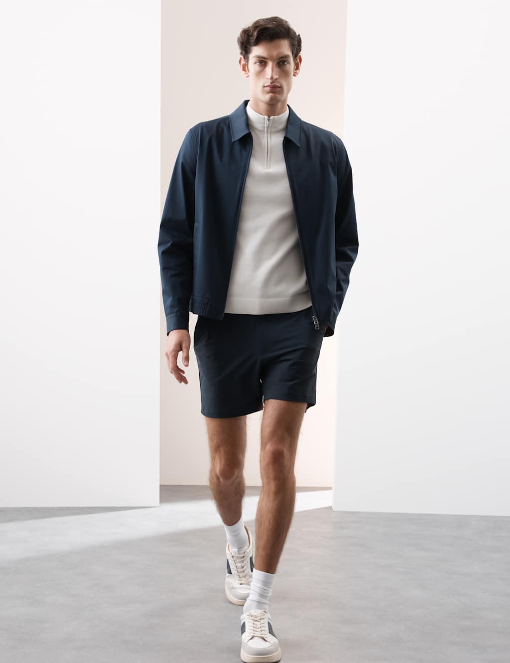 Moisture Wicking Stretch Short Chino Shorts