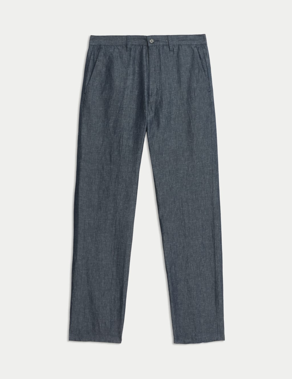 Regular Fit Linen Blend Chinos