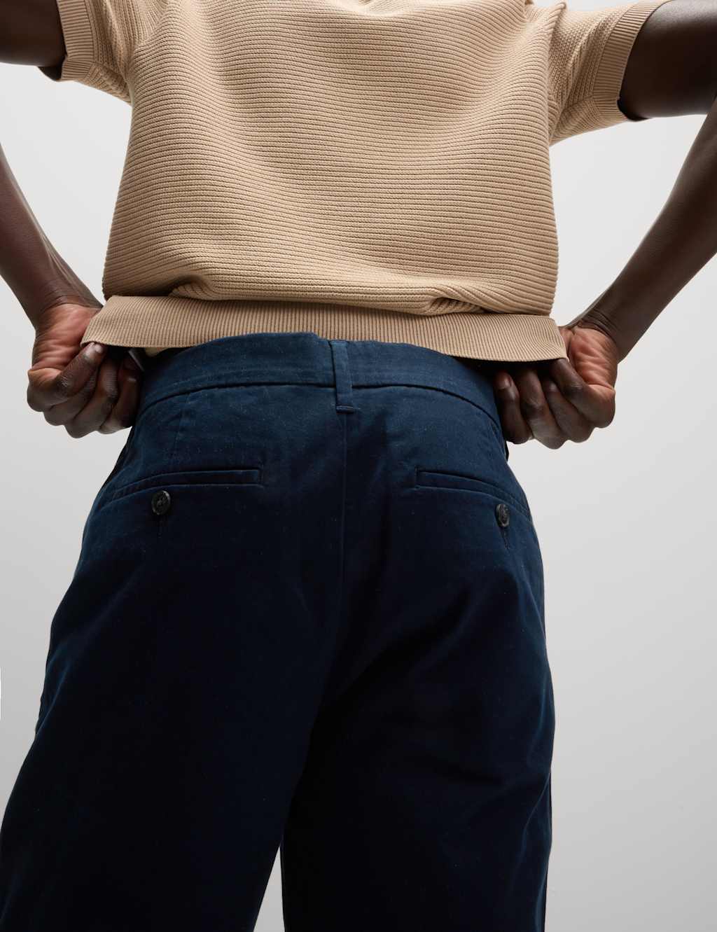 Slim Fit Stretch Chino Shorts
