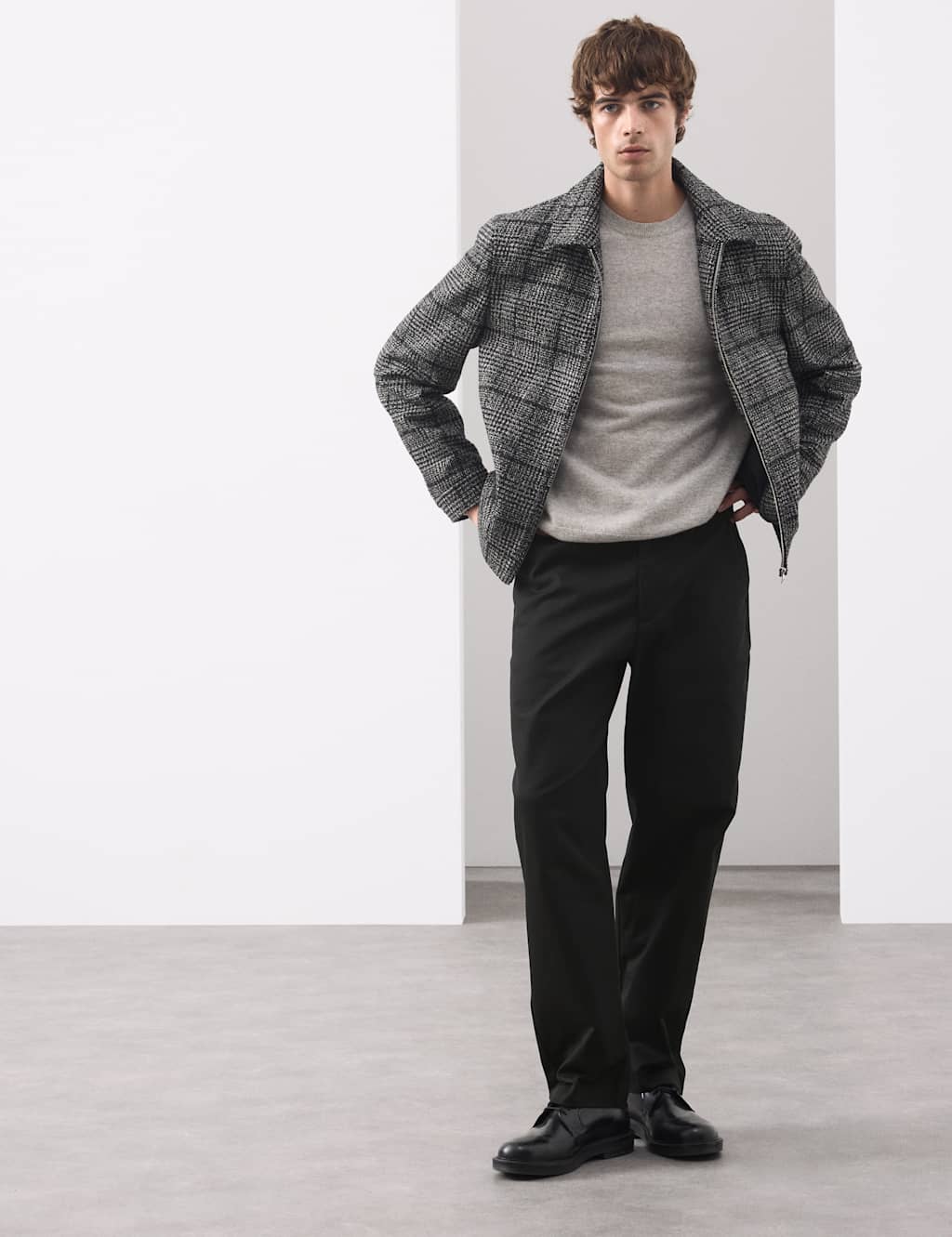 Autograph Italian Twill Trousers Black