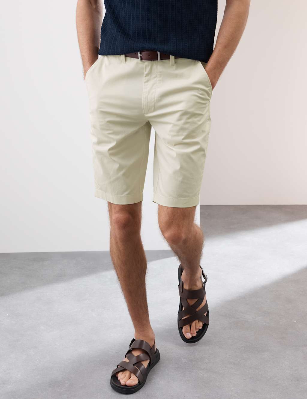 Slim Fit Super Lightweight Chino Shorts