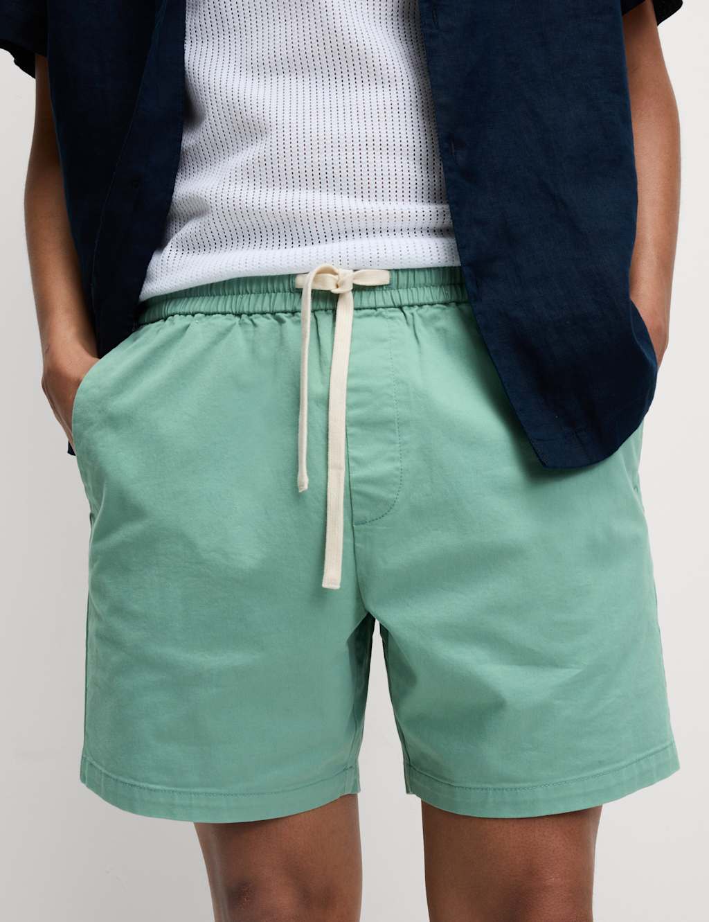 Elasticated Waist Shorter Shorts