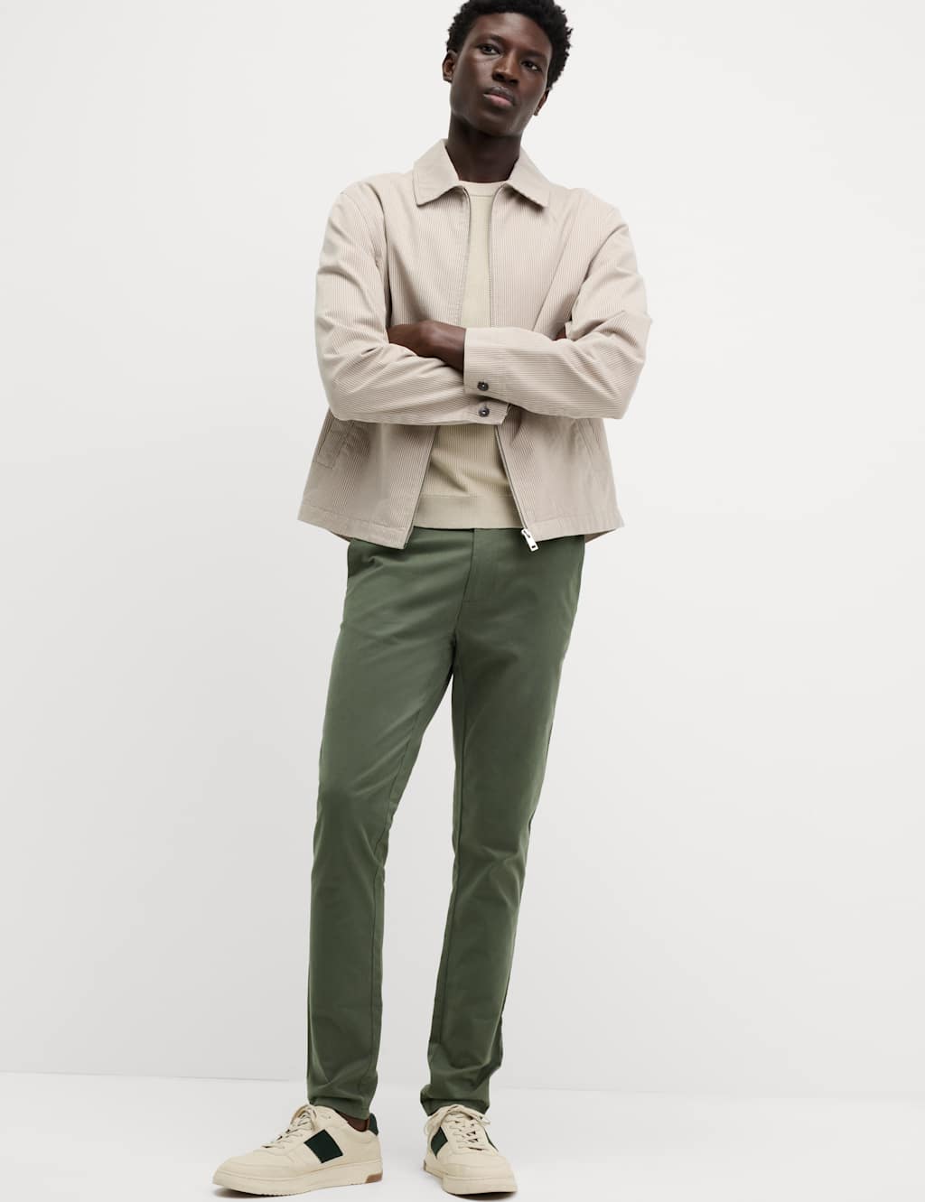Skinny Fit Stretch Chinos