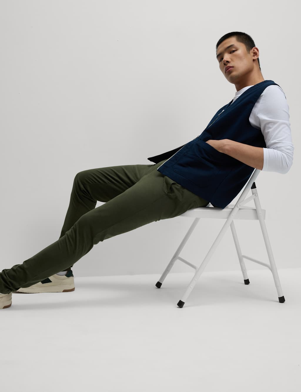 Skinny Fit Stretch Chinos