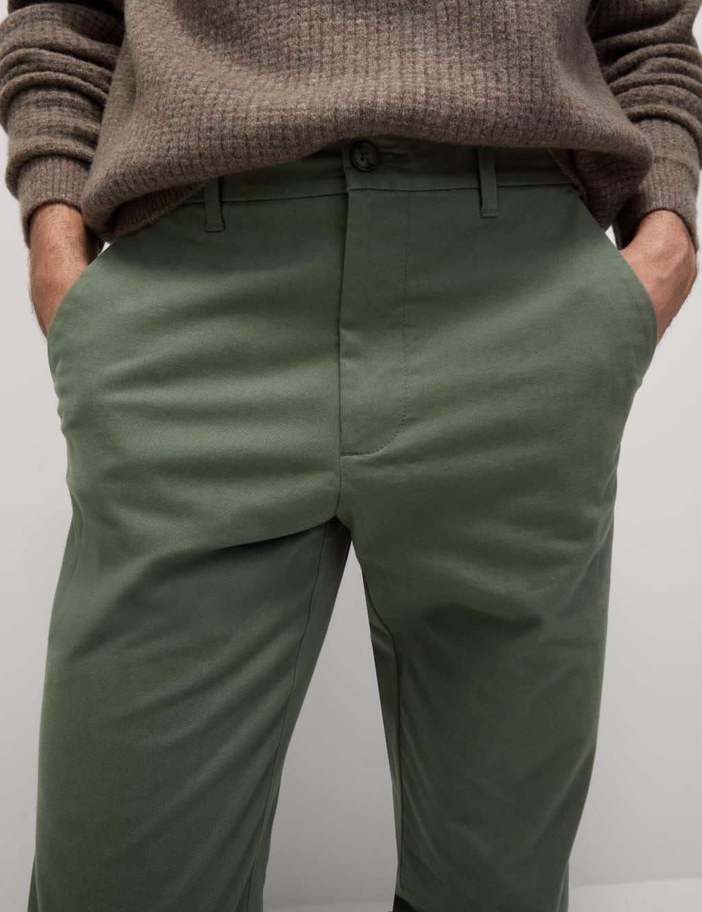 Regular Fit Stretch Chinos