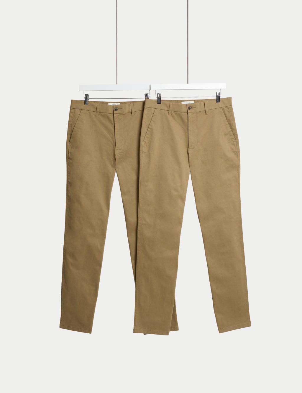 2pk Regular Fit Stretch Chinos