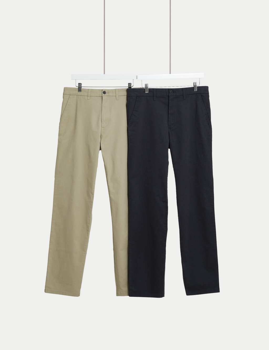 2pk Regular Fit Stretch Chinos