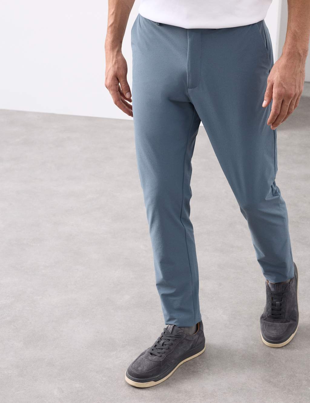 Autograph Slim Fit Technical Performance Chinos Air Force Blue