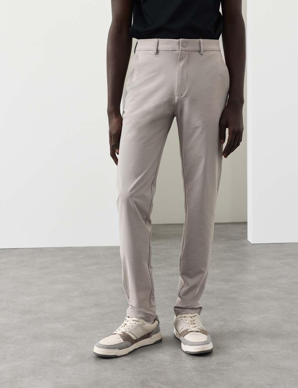 Autograph Men's Slim Fit Trousers - 40/31in - Grey