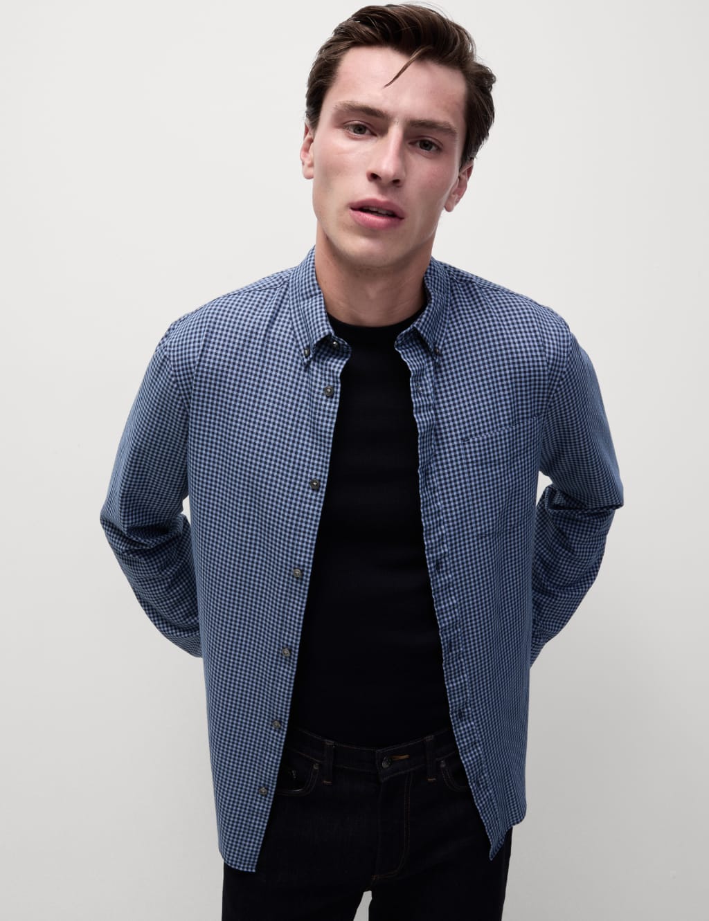 M and s casual shirts store