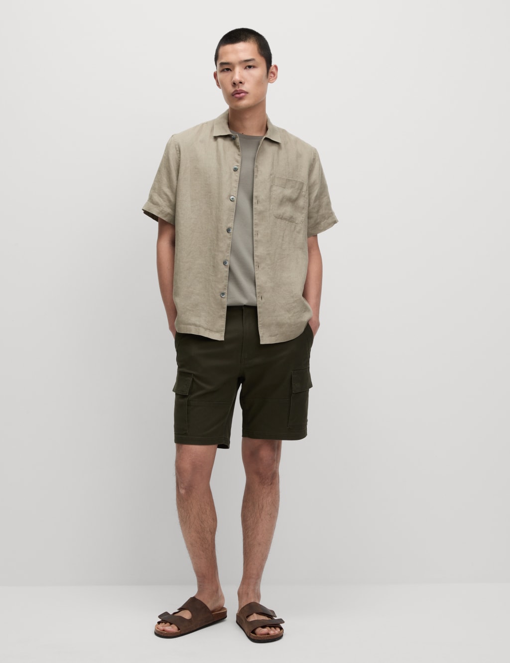 Pure Linen Short Sleeve Shirt