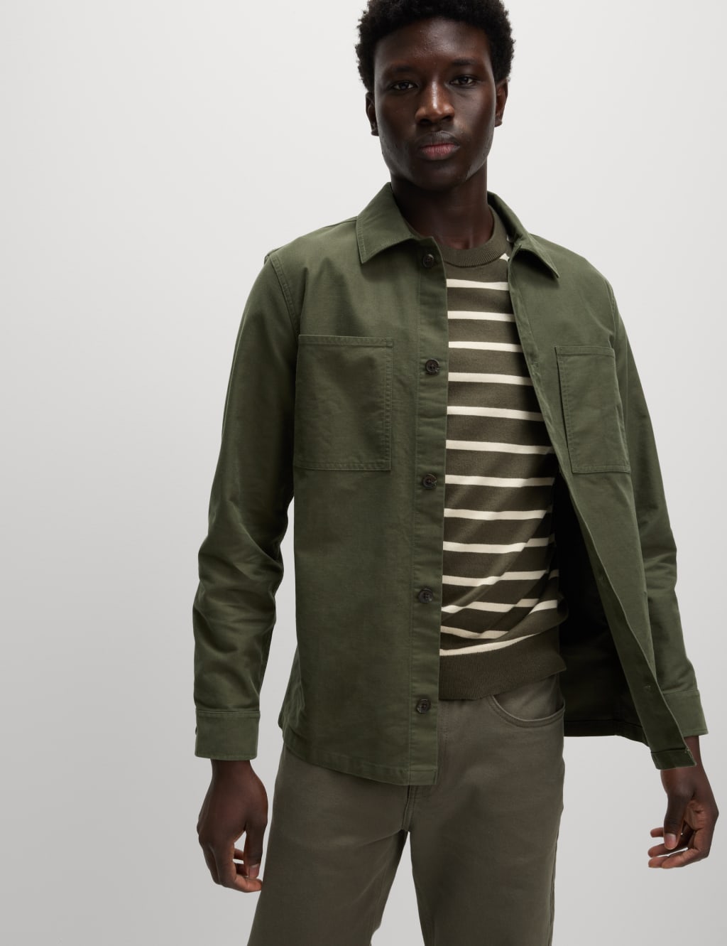 Cotton Rich Overshirt