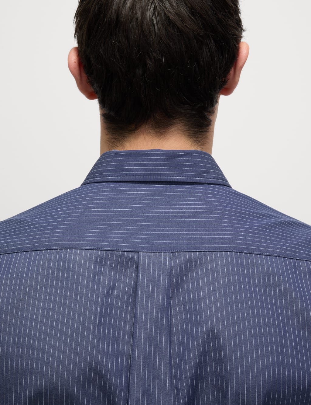 Pure Cotton Striped Oxford Shirt