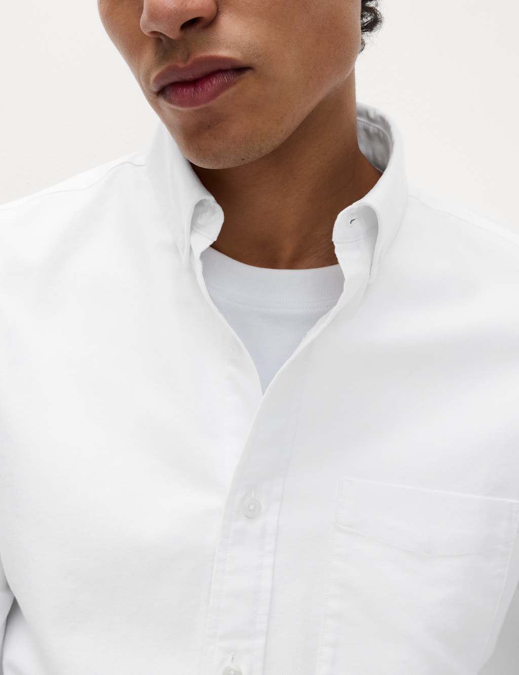 Slim Fit Pure Cotton Oxford Shirt