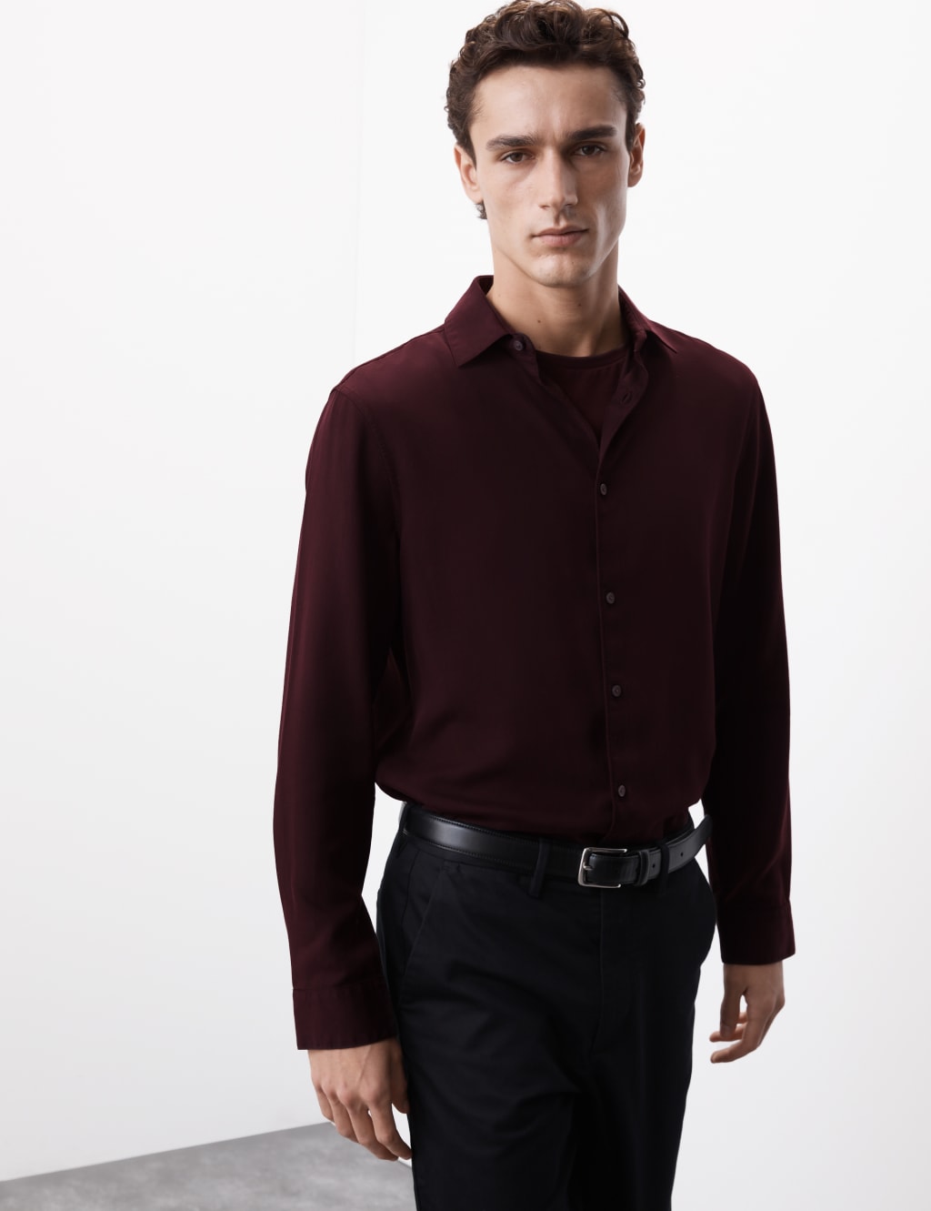 Men’s Brown Shirts at M&S