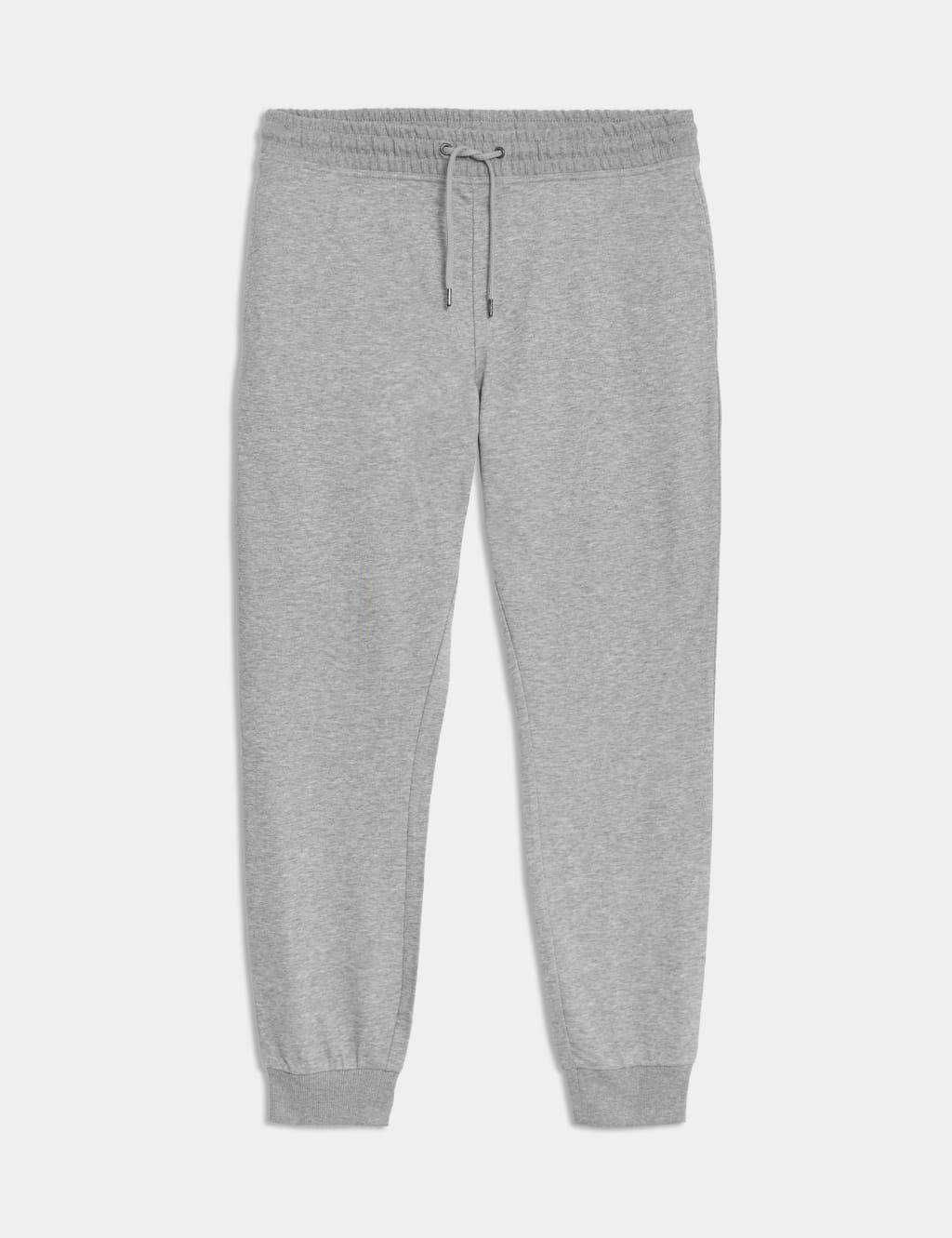 M&S Men's Cuffed Joggers - 3XL - Grey Marl