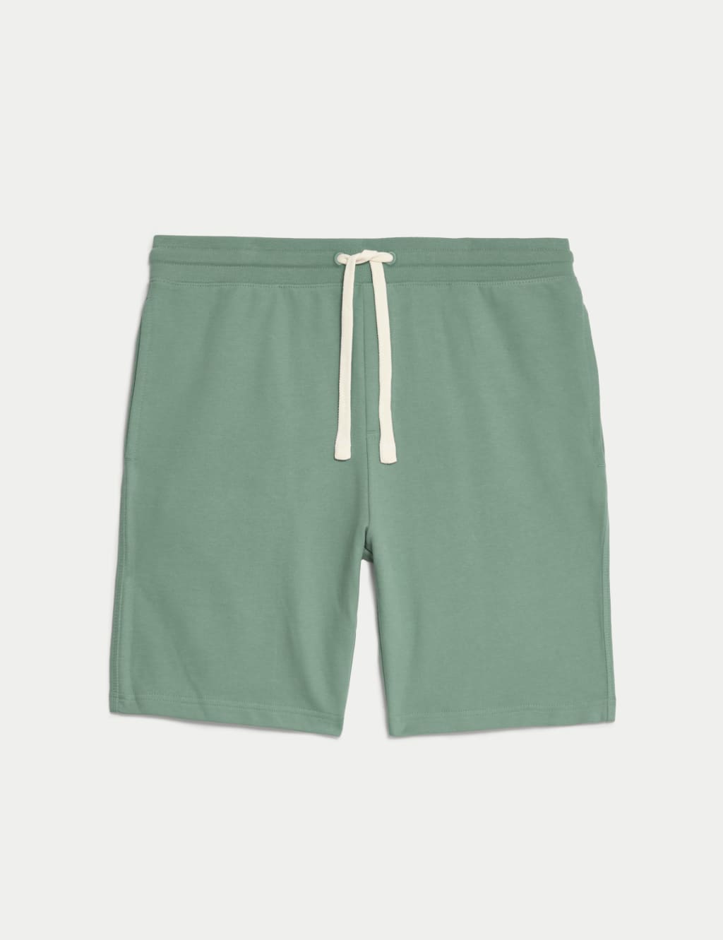 Pure Cotton Drawstring Jersey Shorts