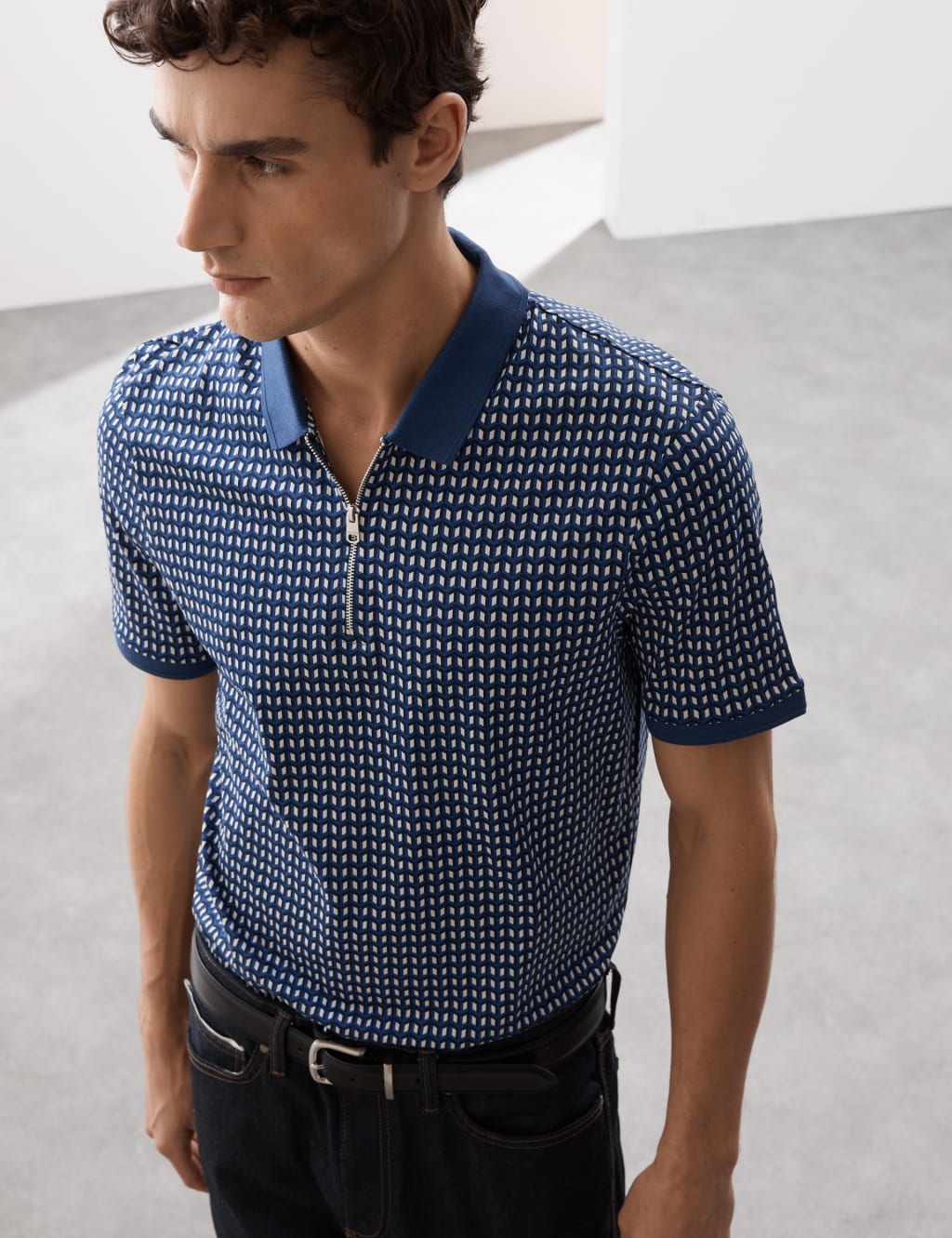 Men s Short Sleeved Polo Shirts at M S IE