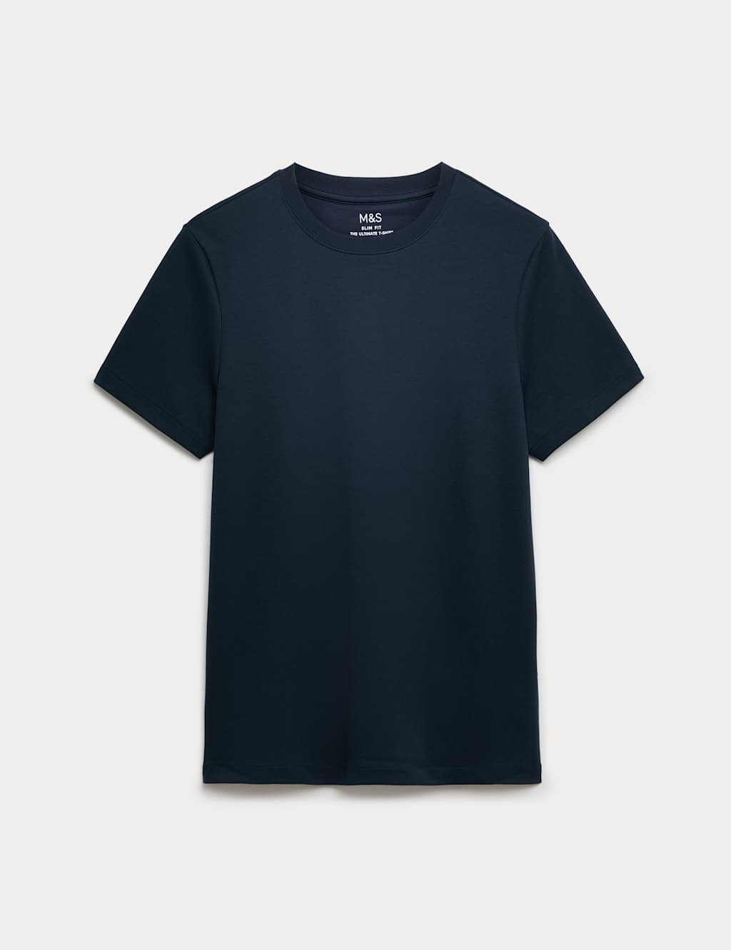M&S Men's The Utimate Cotton Blend T-Shirt - S - Navy