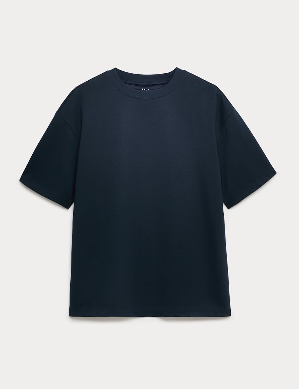M&S Men's The Ultimate Cotton Blend T-Shirt - S - Navy