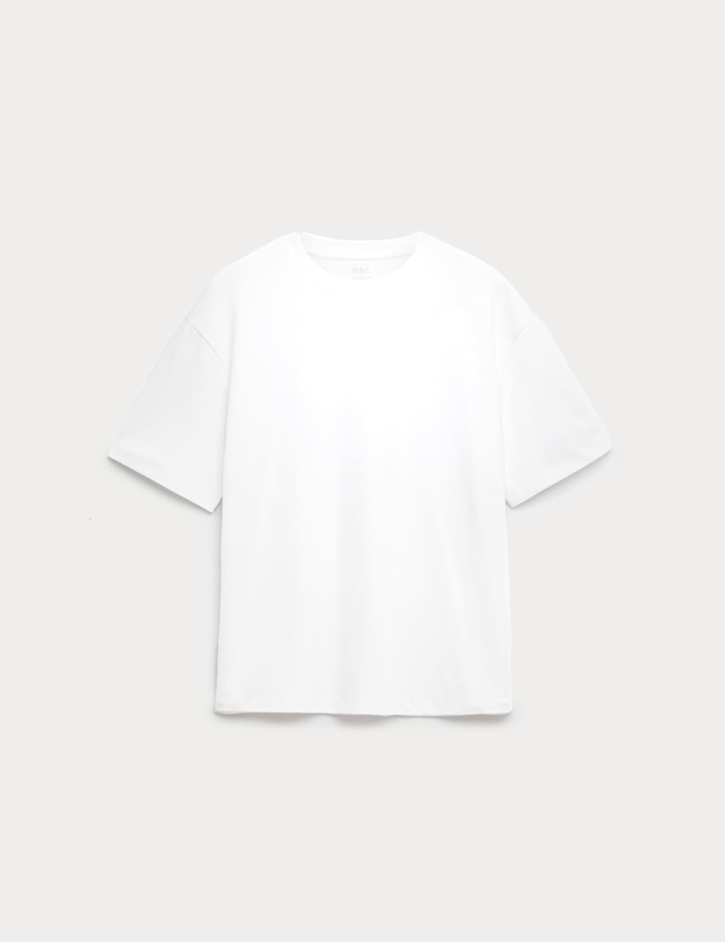 M&S Men's The Ultimate Cotton Blend T-Shirt - S - White