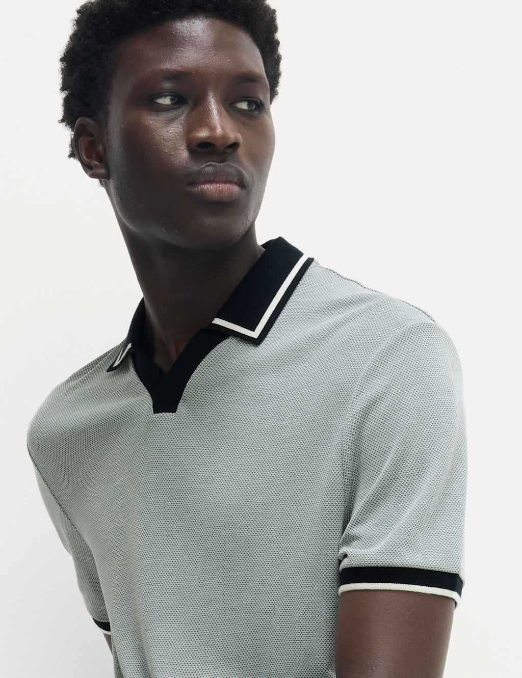 Tipped Revere Polo Shirt